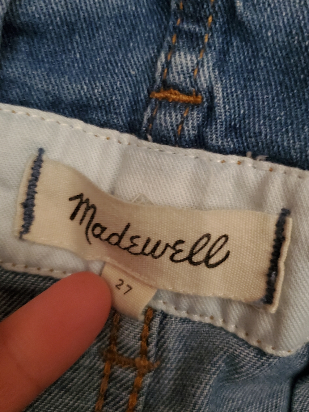 Madewell Jeans Size 27 High-Rise Wide Leg - Picture 4 of 7